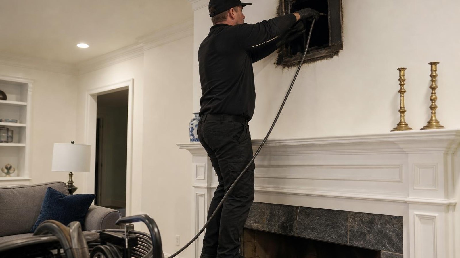 Local chimney sweep & inspection for Ladue homes